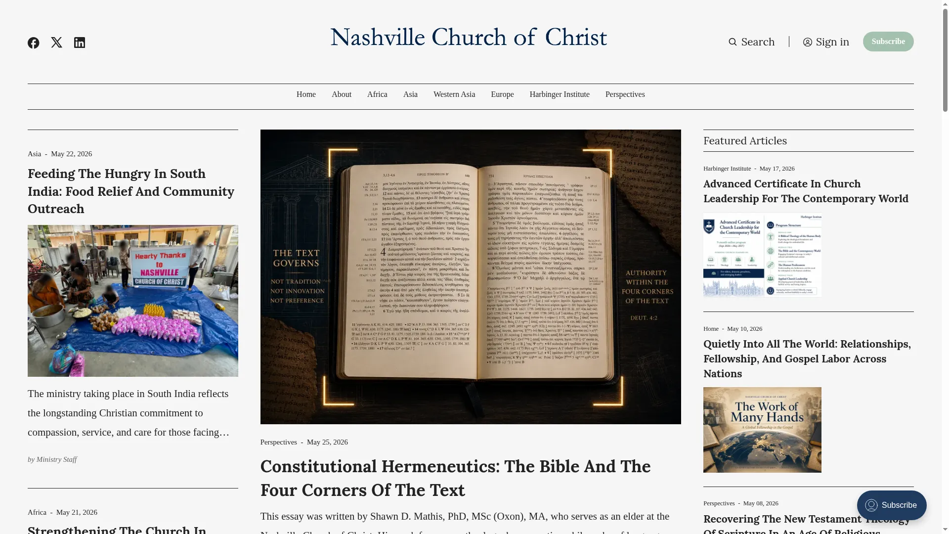Nashvillechurchofchrist.org