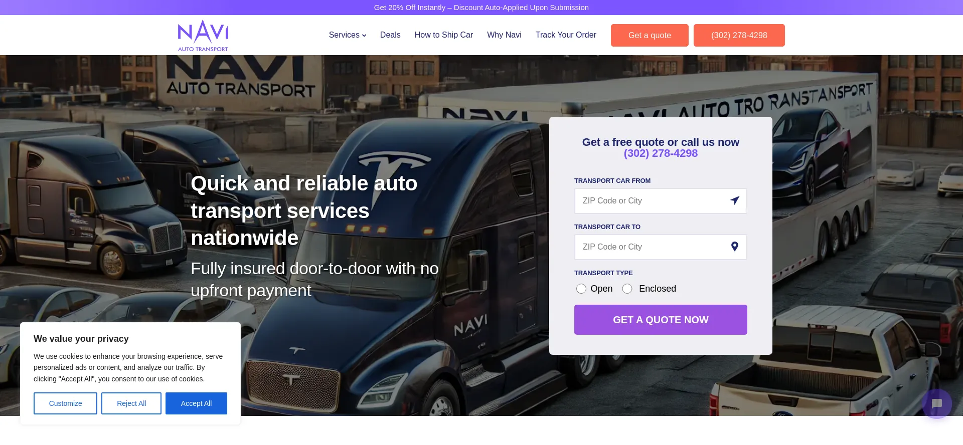 ¿És Seguro y Confiable Naviautotransport.com?
