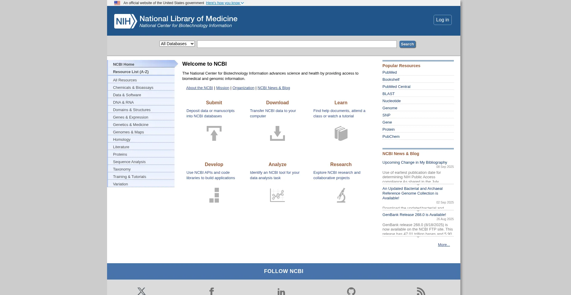 ¿És Seguro y Confiable Ncbi.nlm.nih.gov?