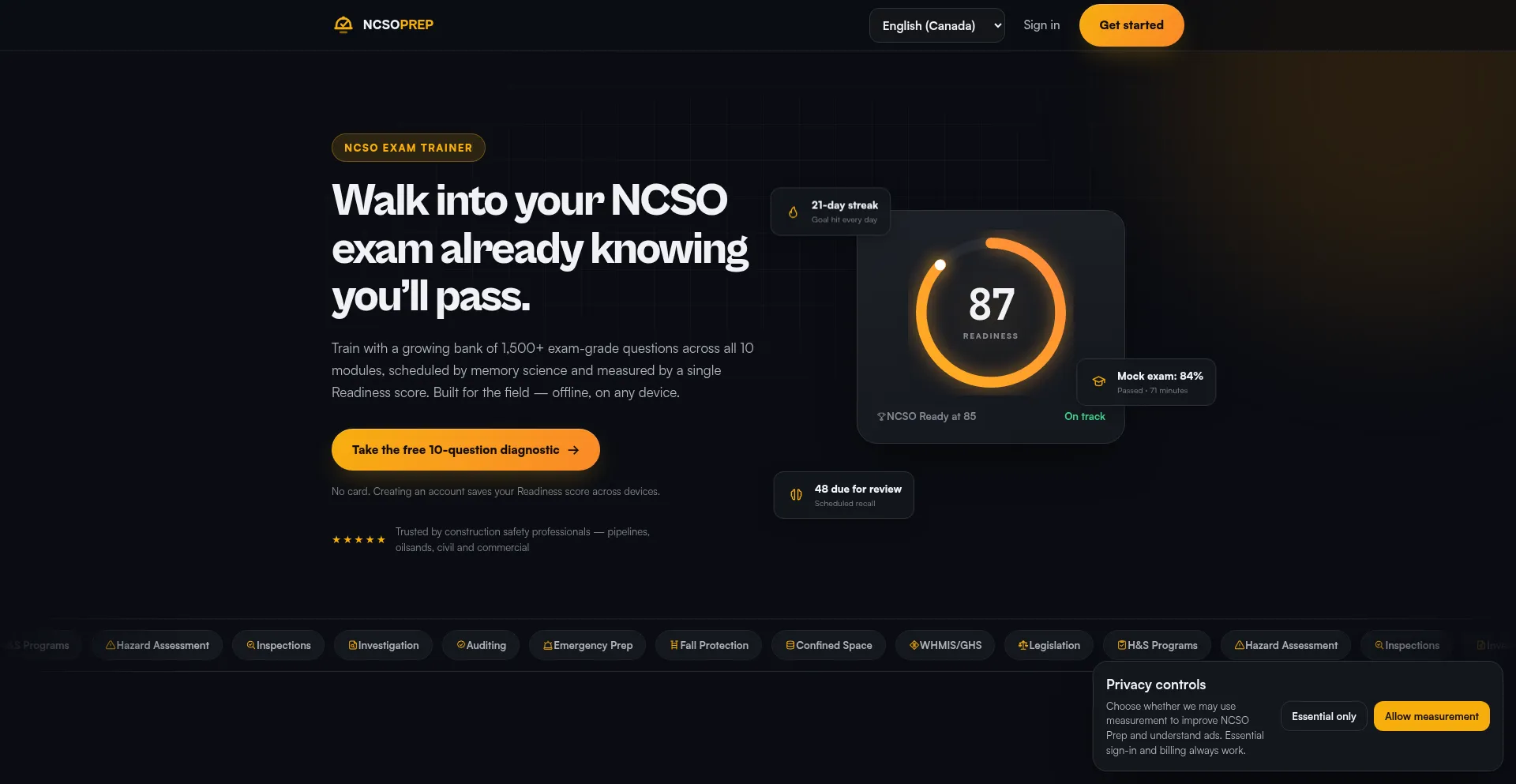 Ncsoprep.ca