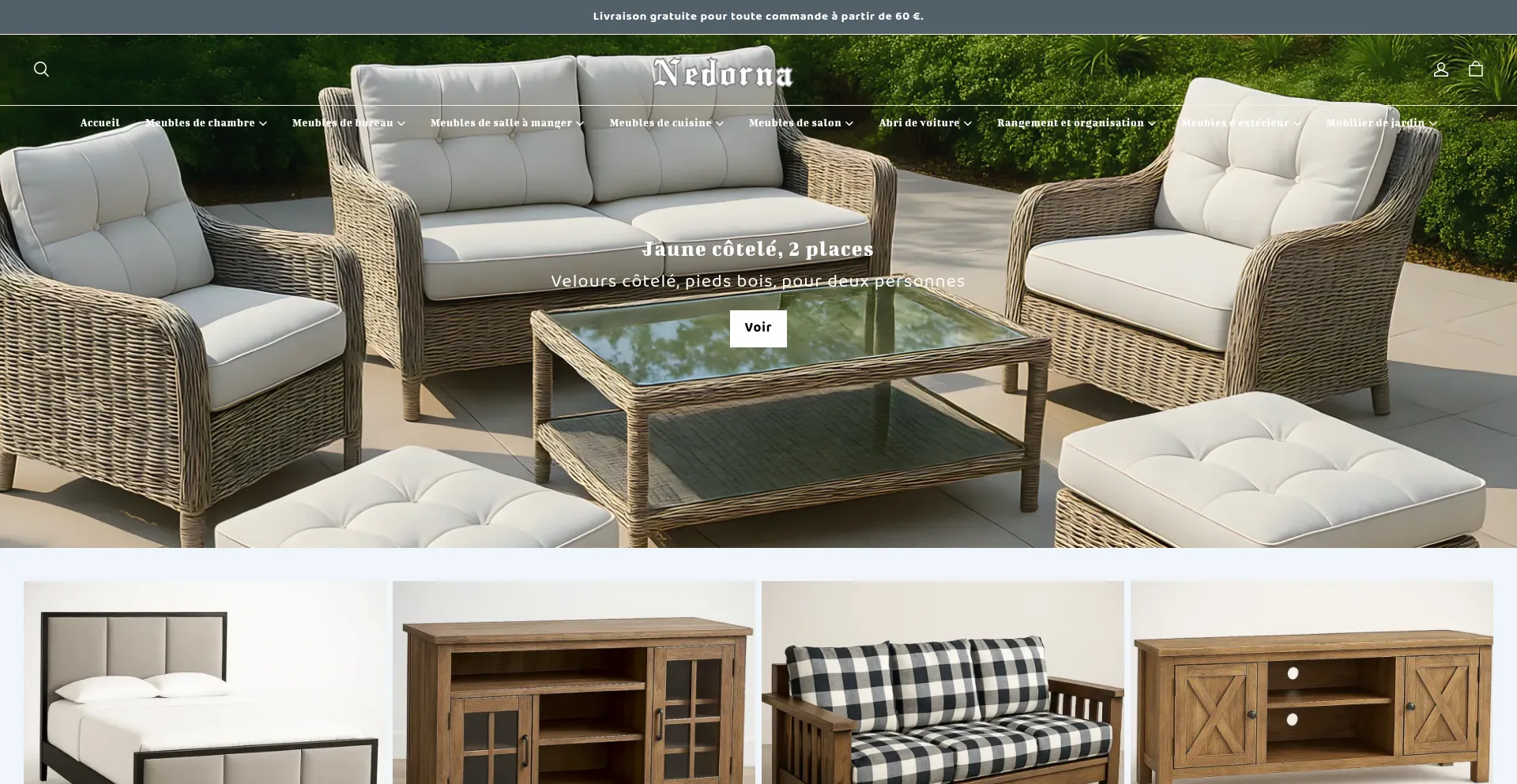 Nedorna.com Screenshot
