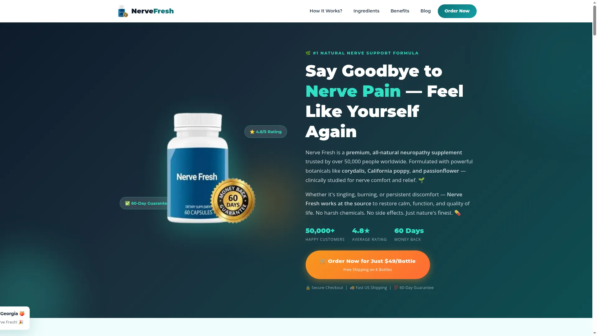 Nervefreshs.us
