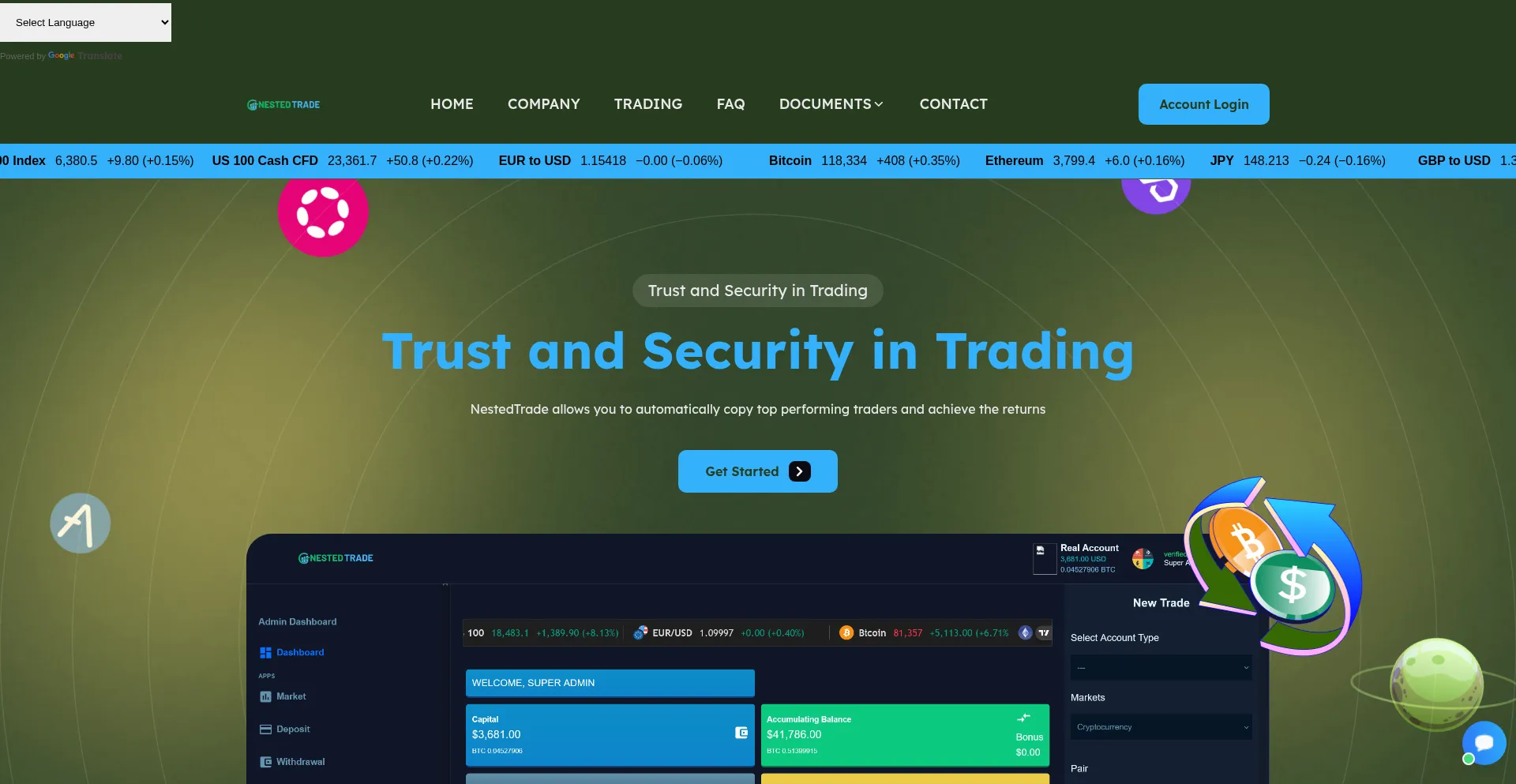 ¿És Seguro y Confiable Nestedtrade.com?