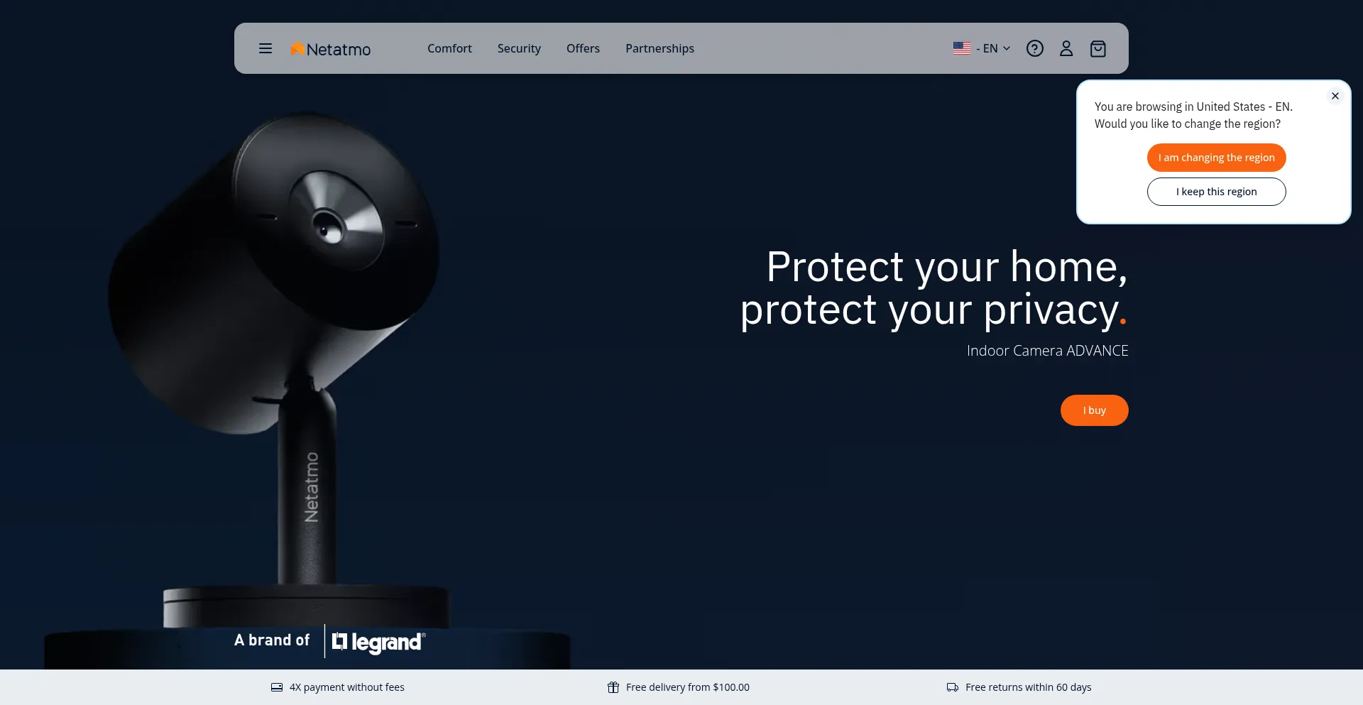 ¿És Seguro y Confiable Netatmo.com?