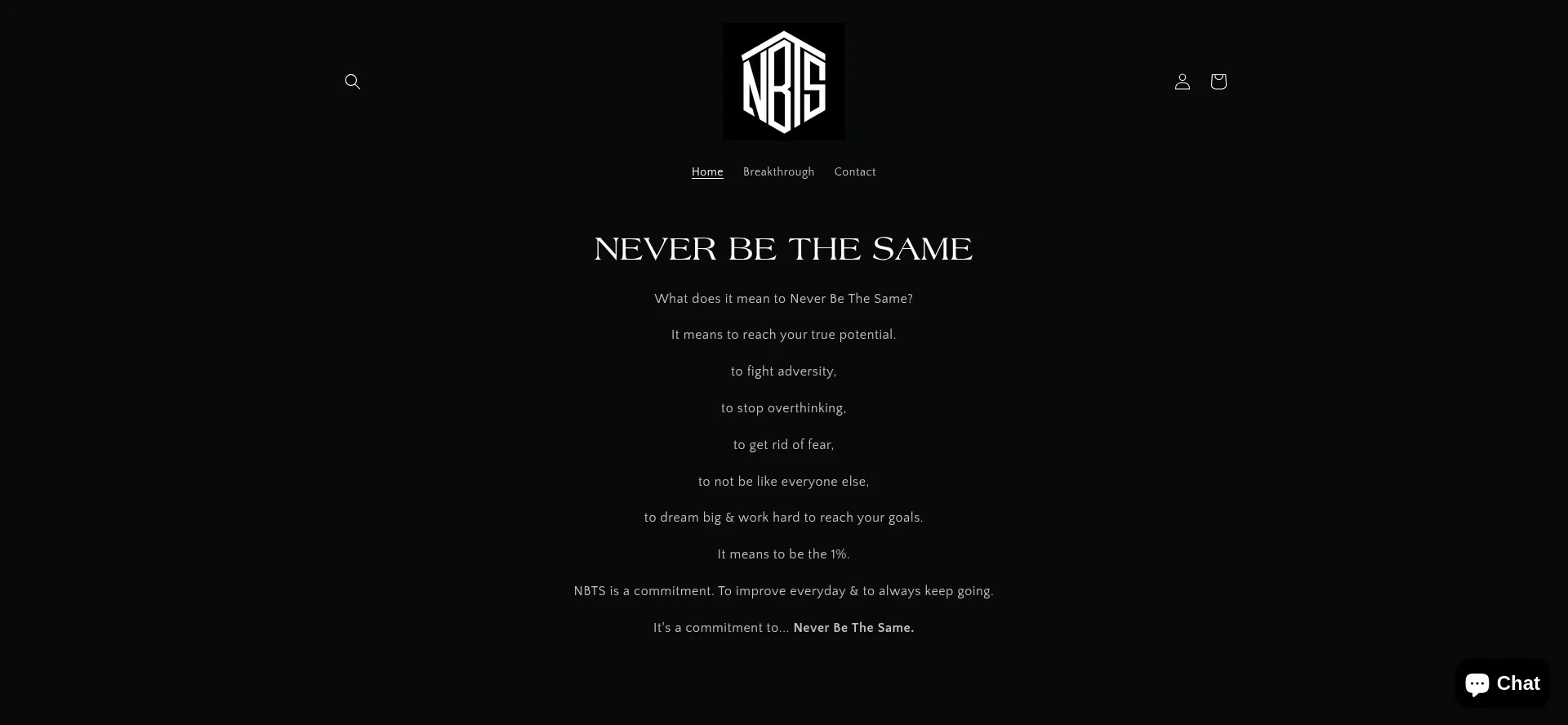 Neverbethesame.store