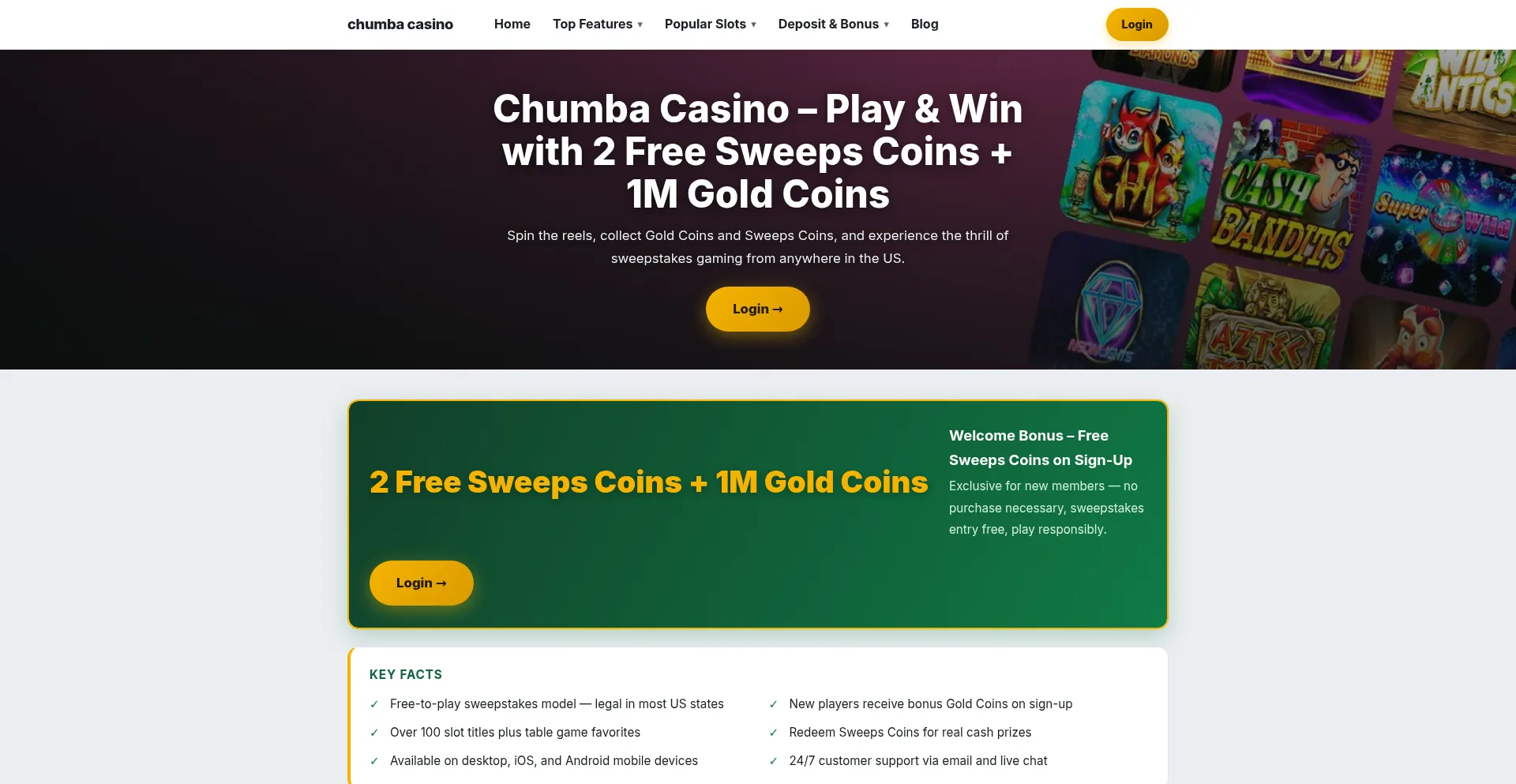 New-chumbacasino.com