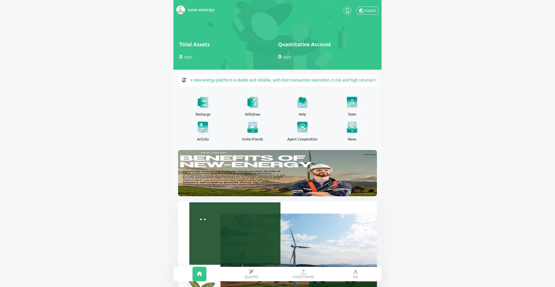 Website screenshot of New-energy.cc