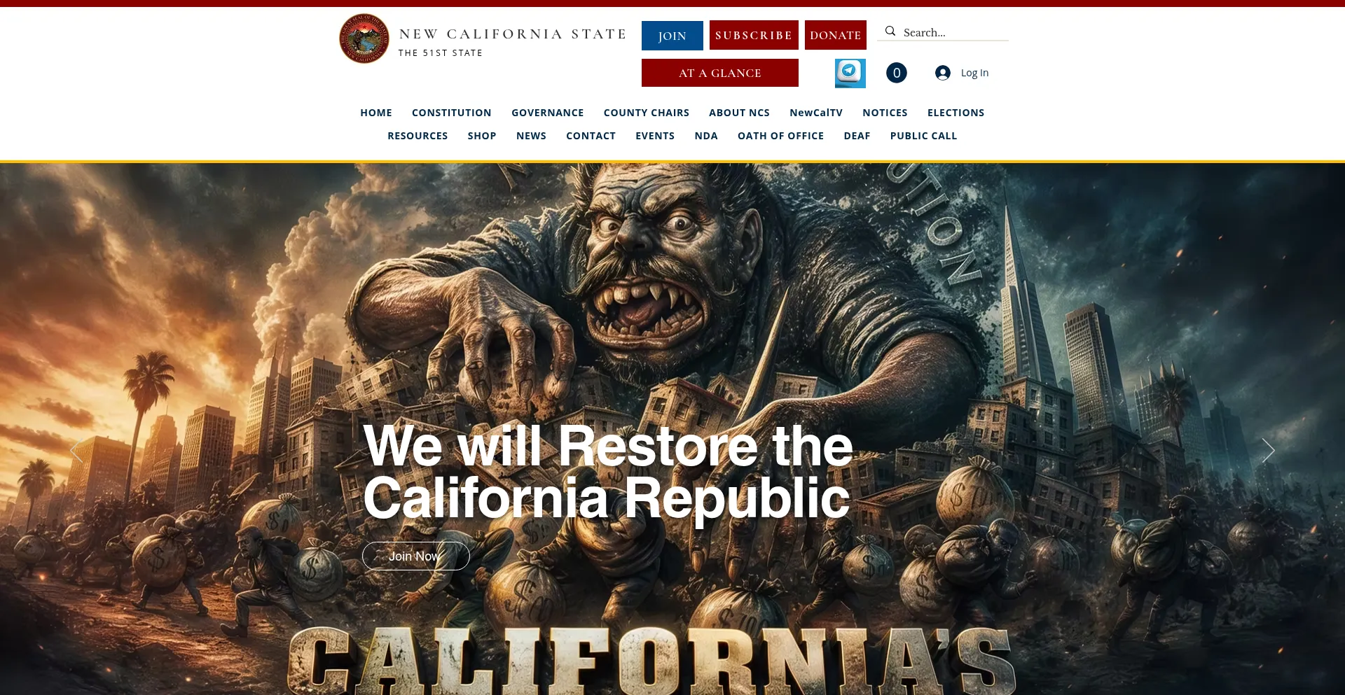 Newcaliforniastate.com