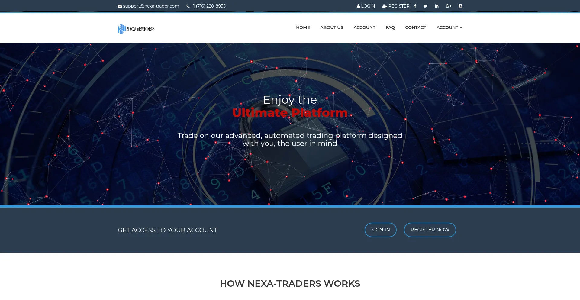 ¿És Seguro y Confiable Nexa-trader.com?