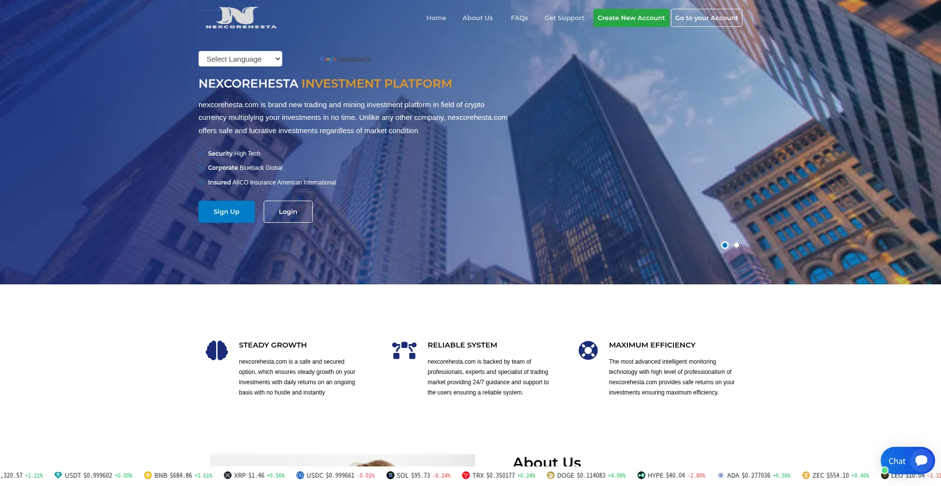 Nexcorehesta.com