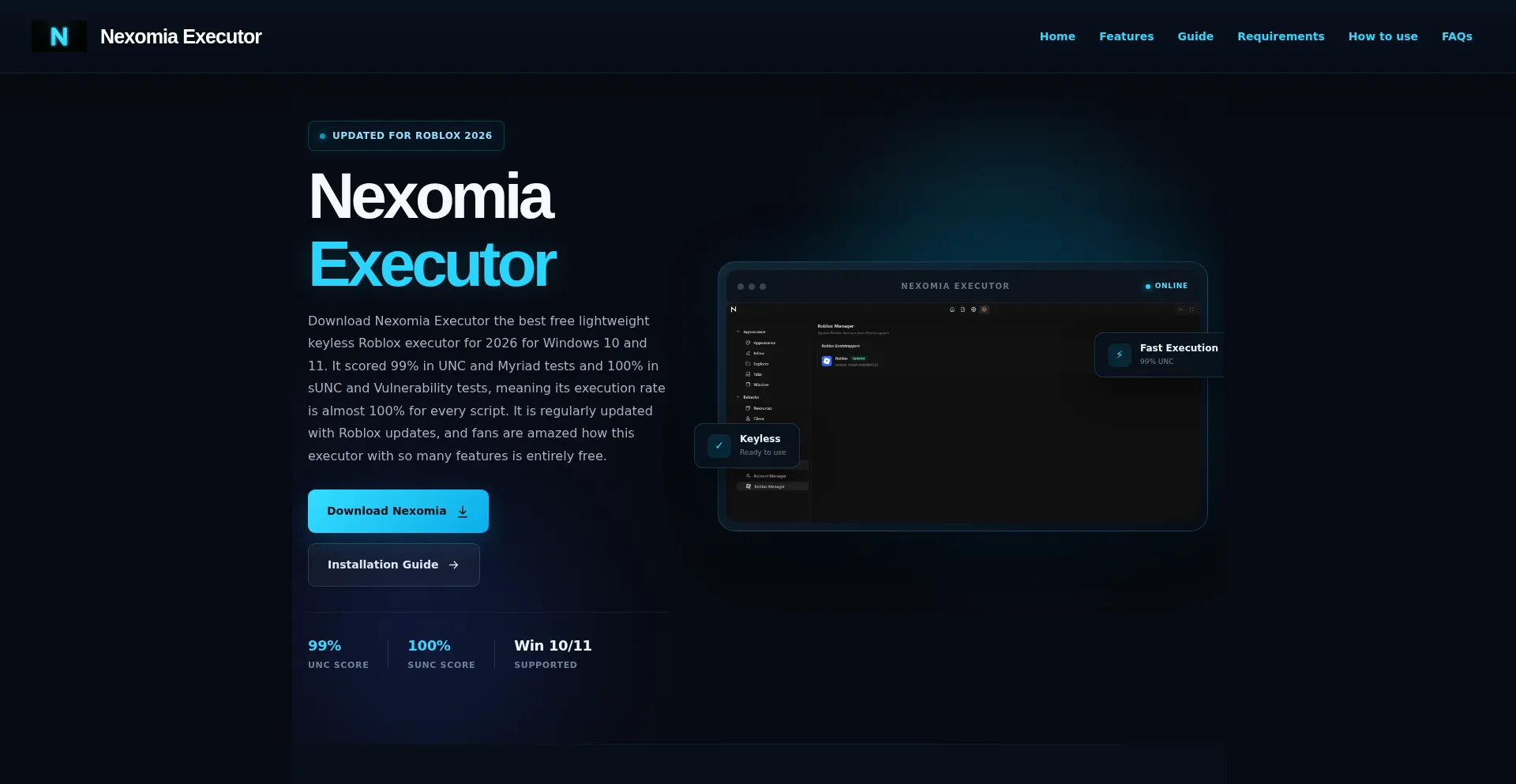 Nexomiaexecutor.net
