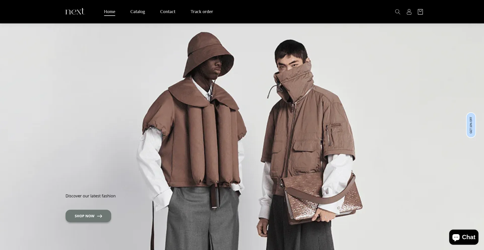 Website screenshot of Nexttimeless.com