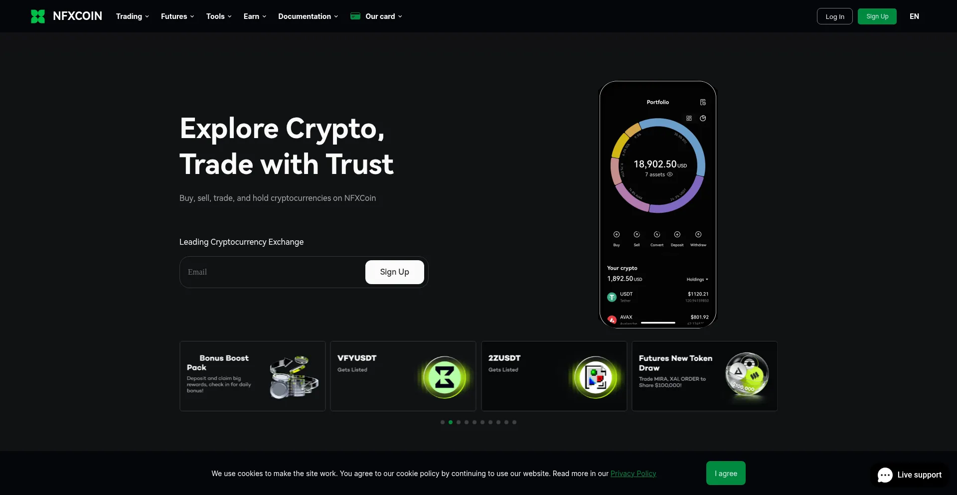 Nfxcoin.io