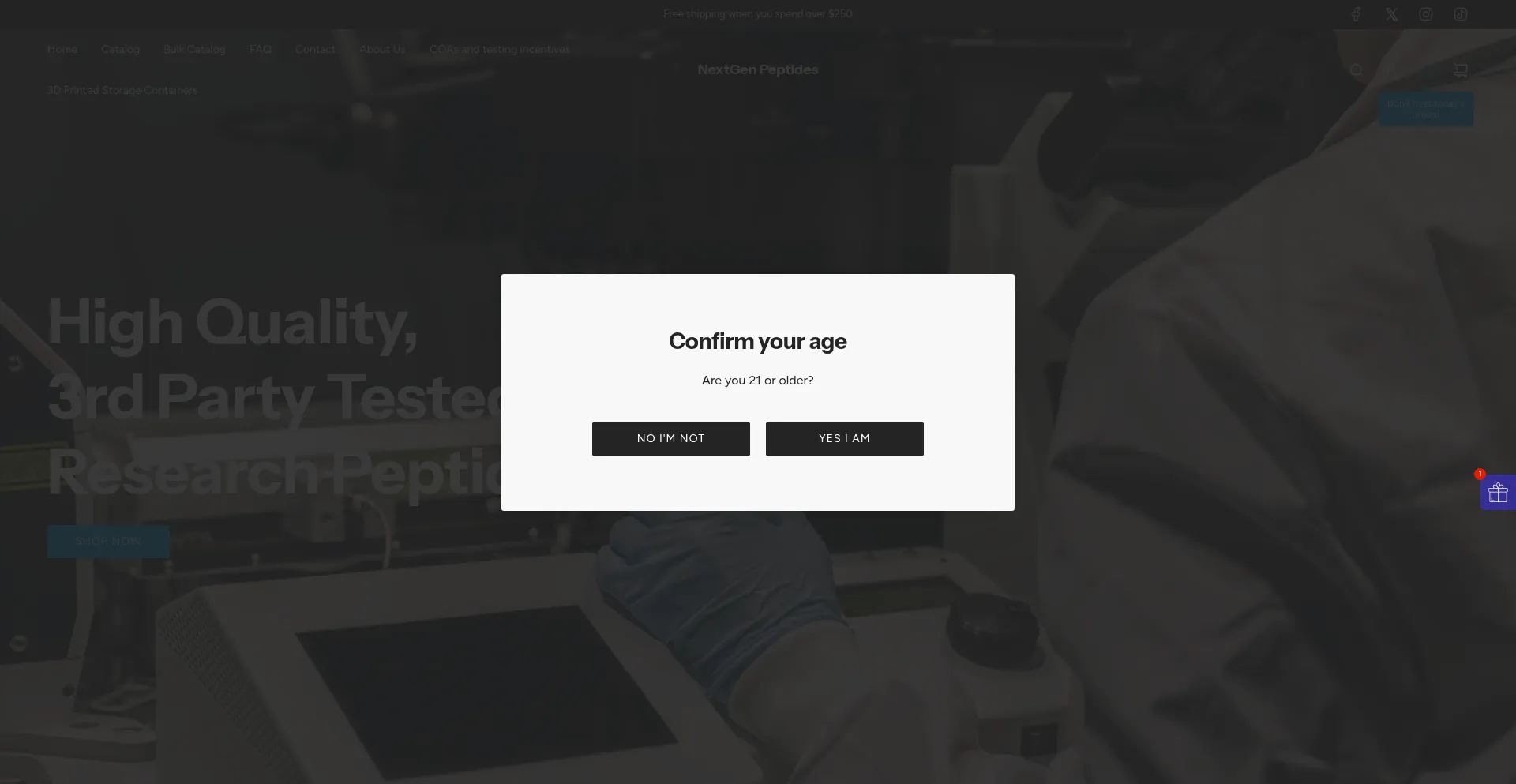 ¿És Seguro y Confiable Ngpeptide.com?