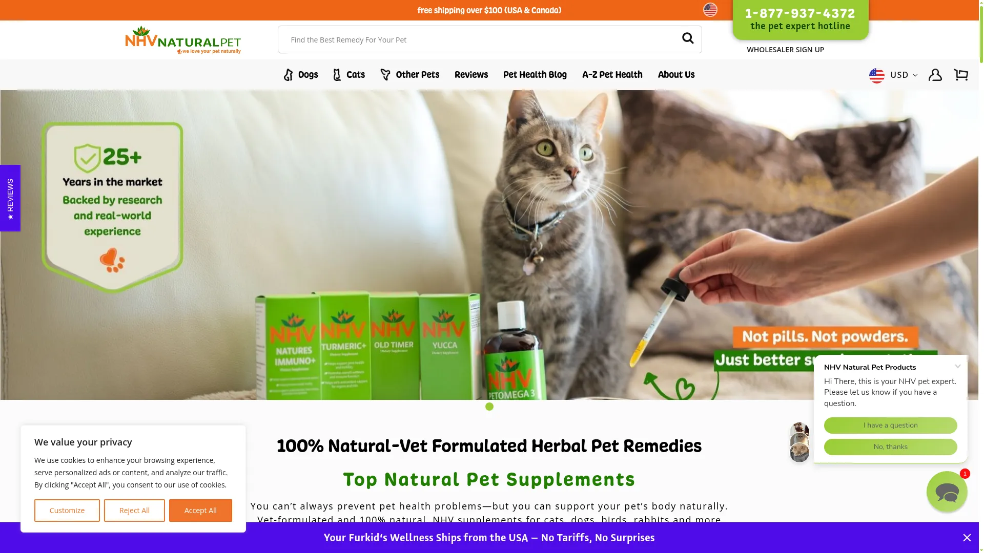 Nhvnaturalpetproducts.com