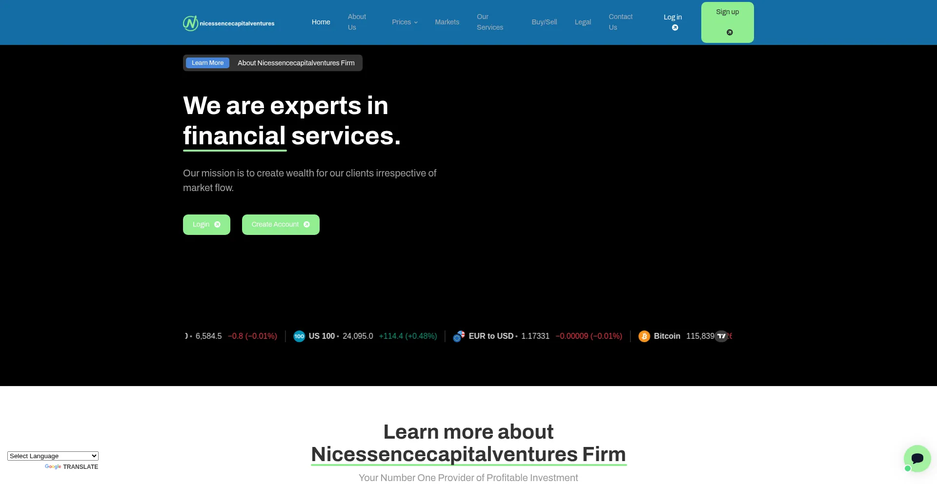 ¿És Seguro y Confiable Nicessencecapitalventures.com?