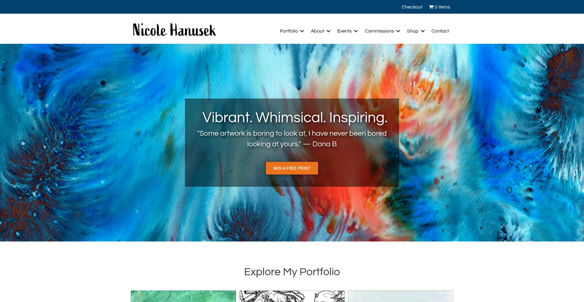 Nicolehanusekart.com