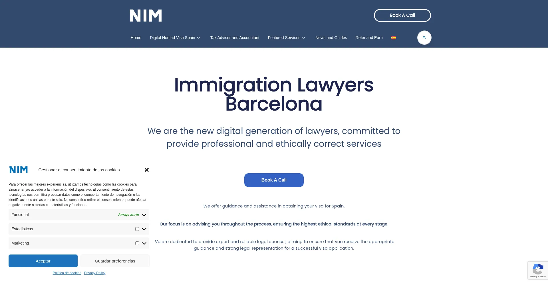 ¿És Seguro y Confiable Nimextranjeria.com?