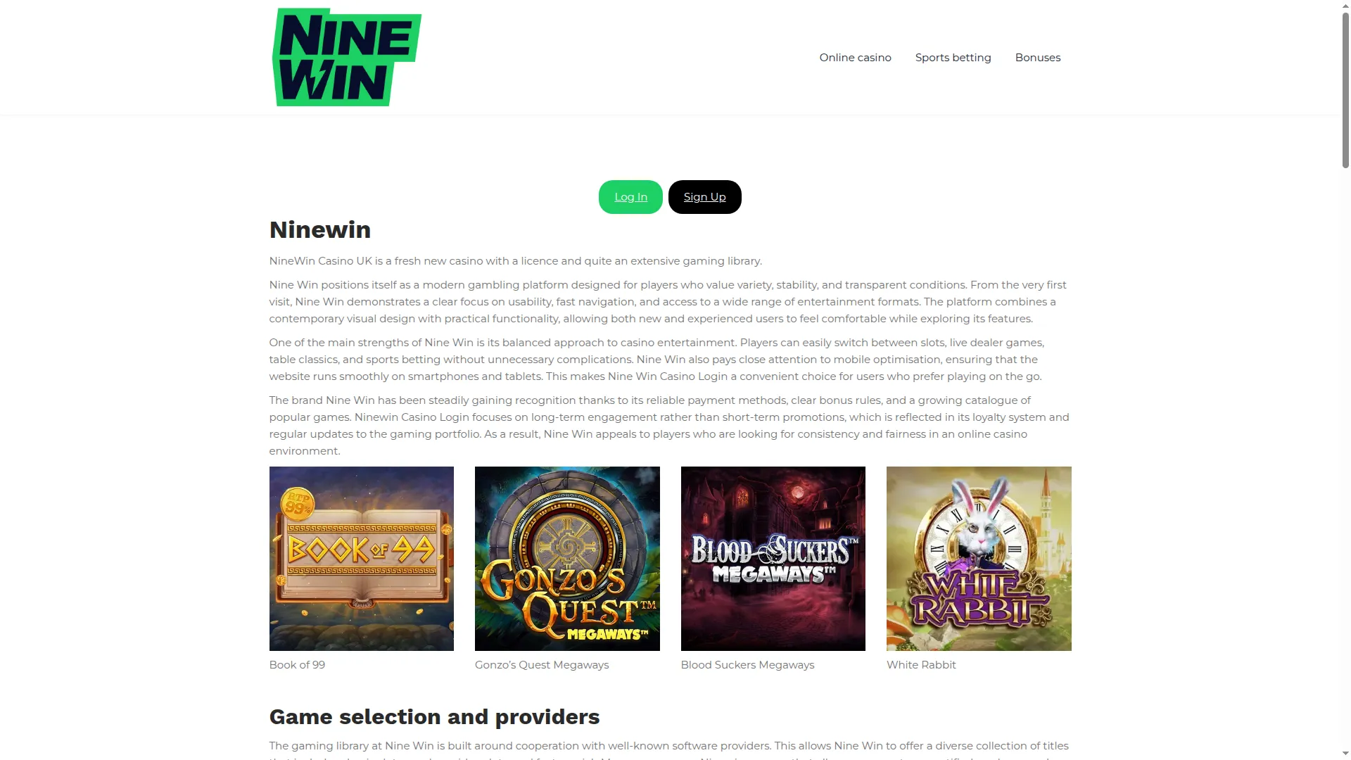Ninewin.co.uk