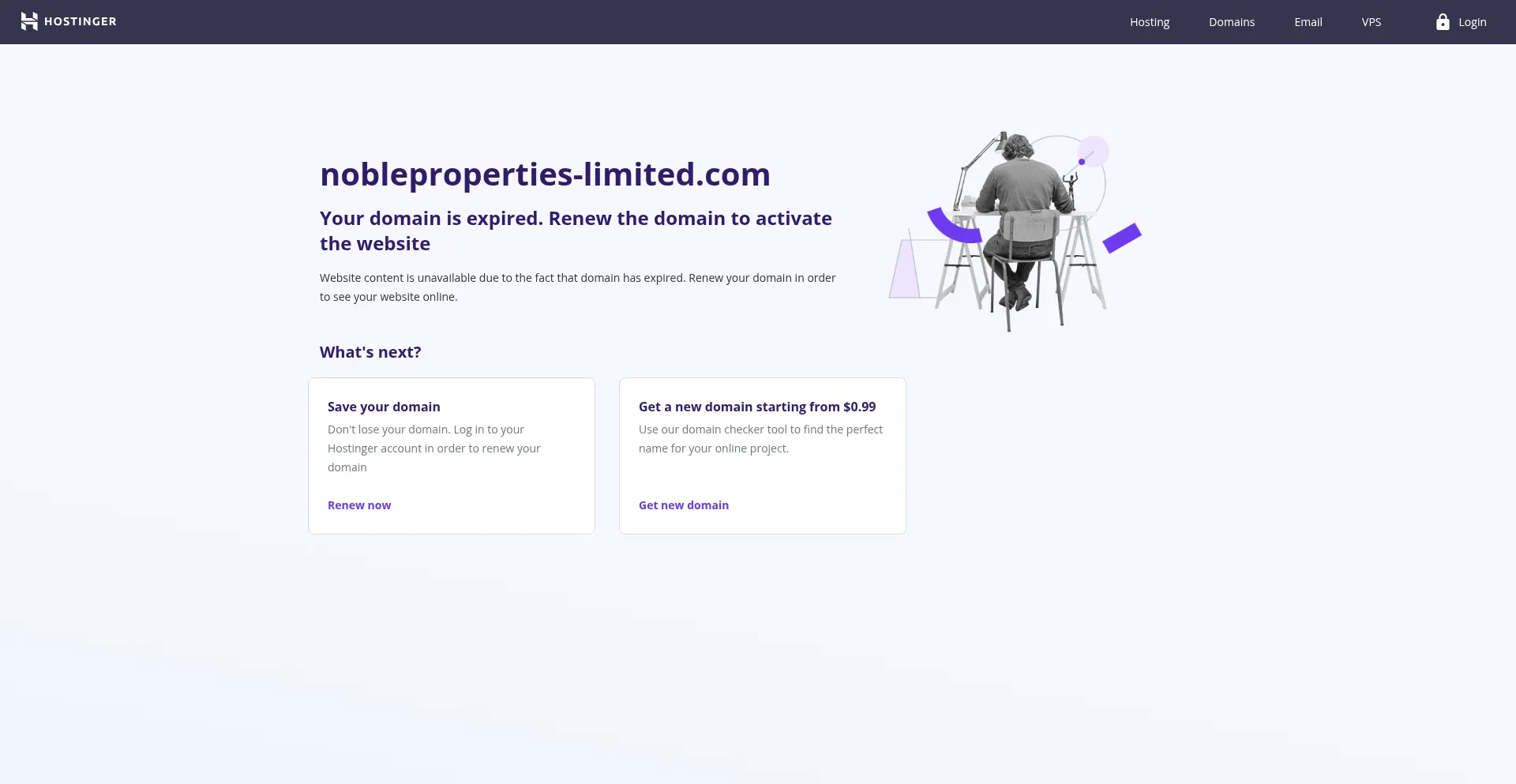 ¿És Seguro y Confiable Nobleproperties-limited.com?