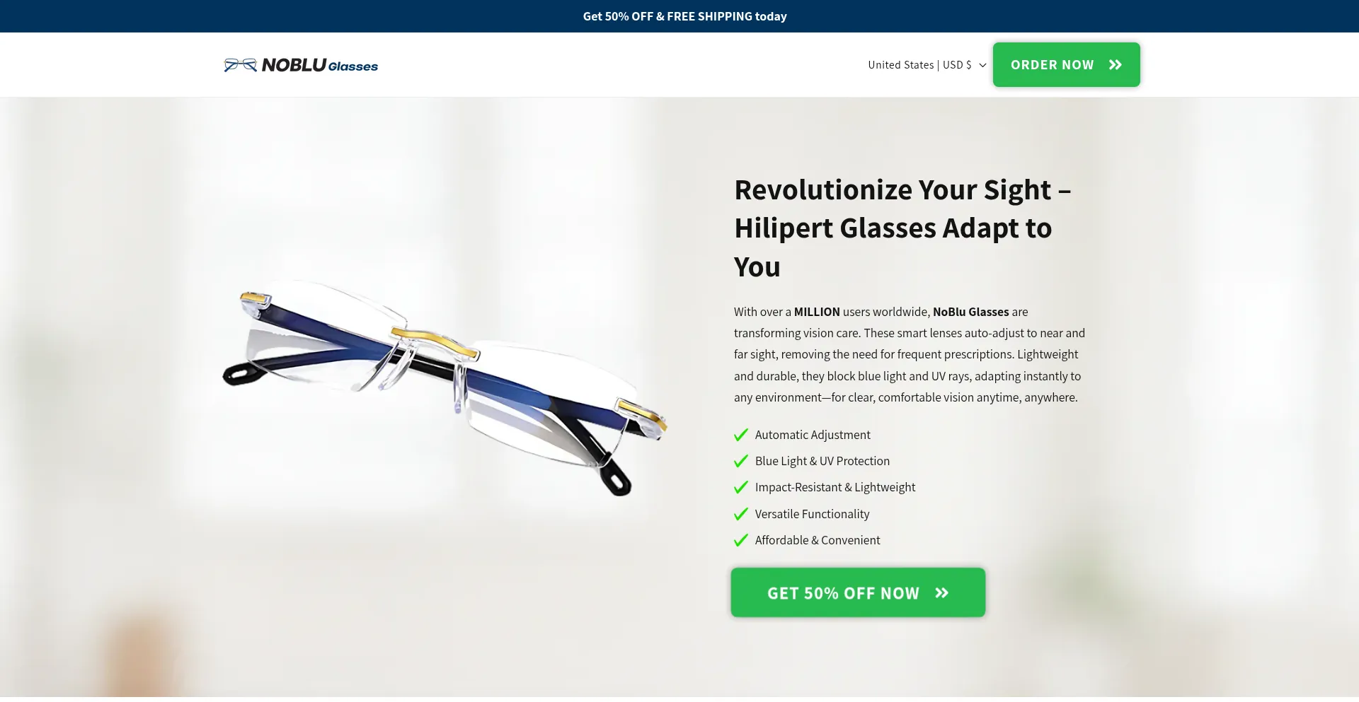 ¿És Seguro y Confiable Nobluglasses.org?