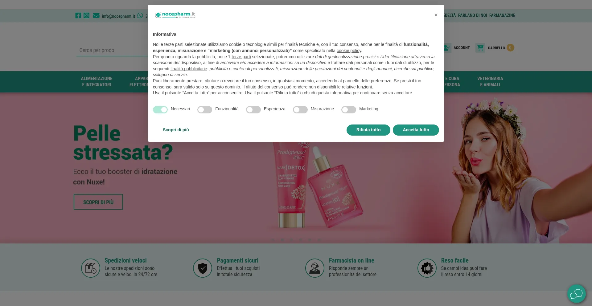 ¿És Seguro y Confiable Nocepharm.it?