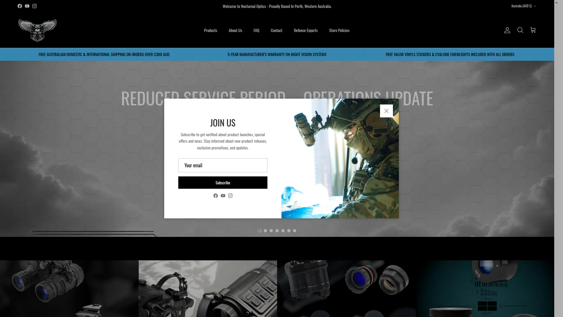 Nocturnalopticsau.com