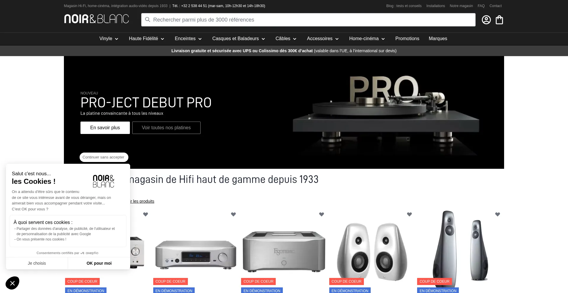 ¿És Seguro y Confiable Noir-et-blanc.com?