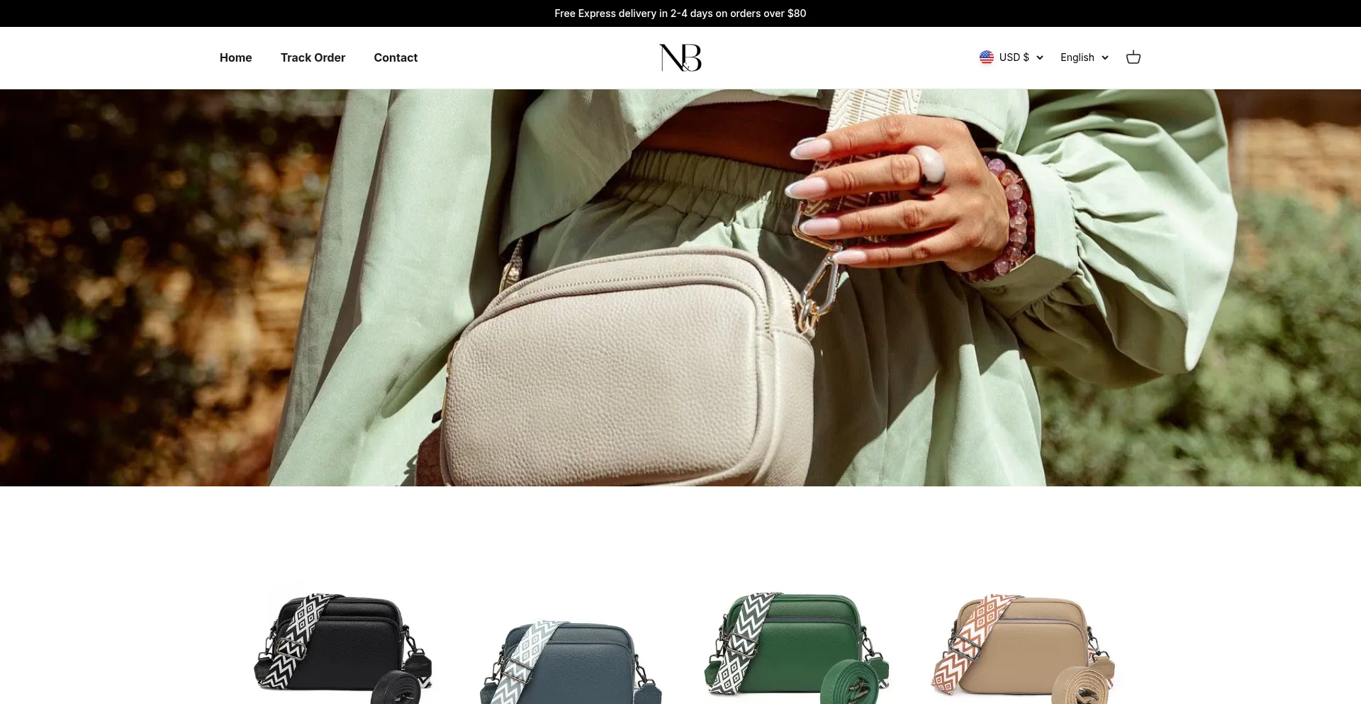 Website screenshot of Noirblancnyc.com