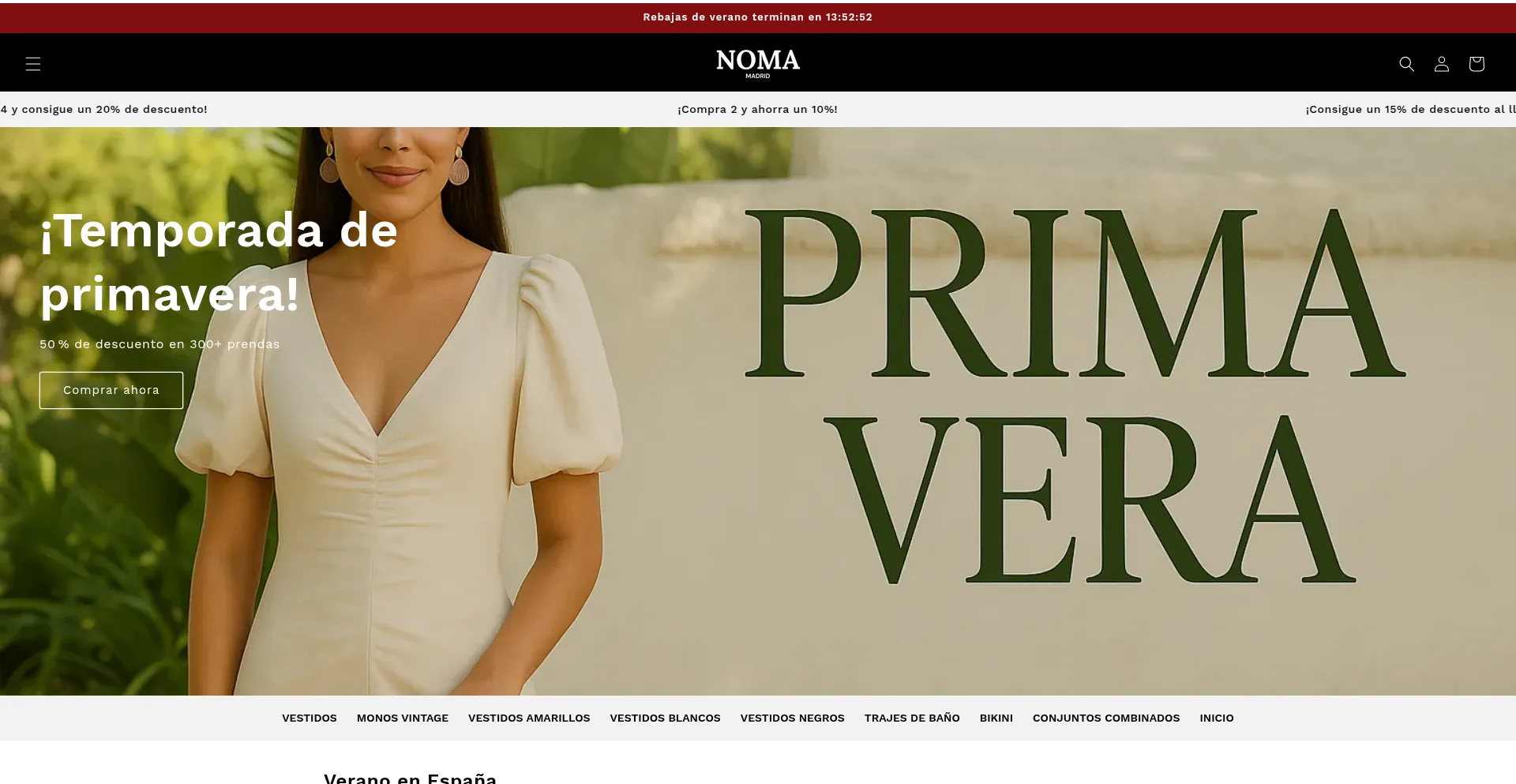 Noma-madrid.com Screenshot