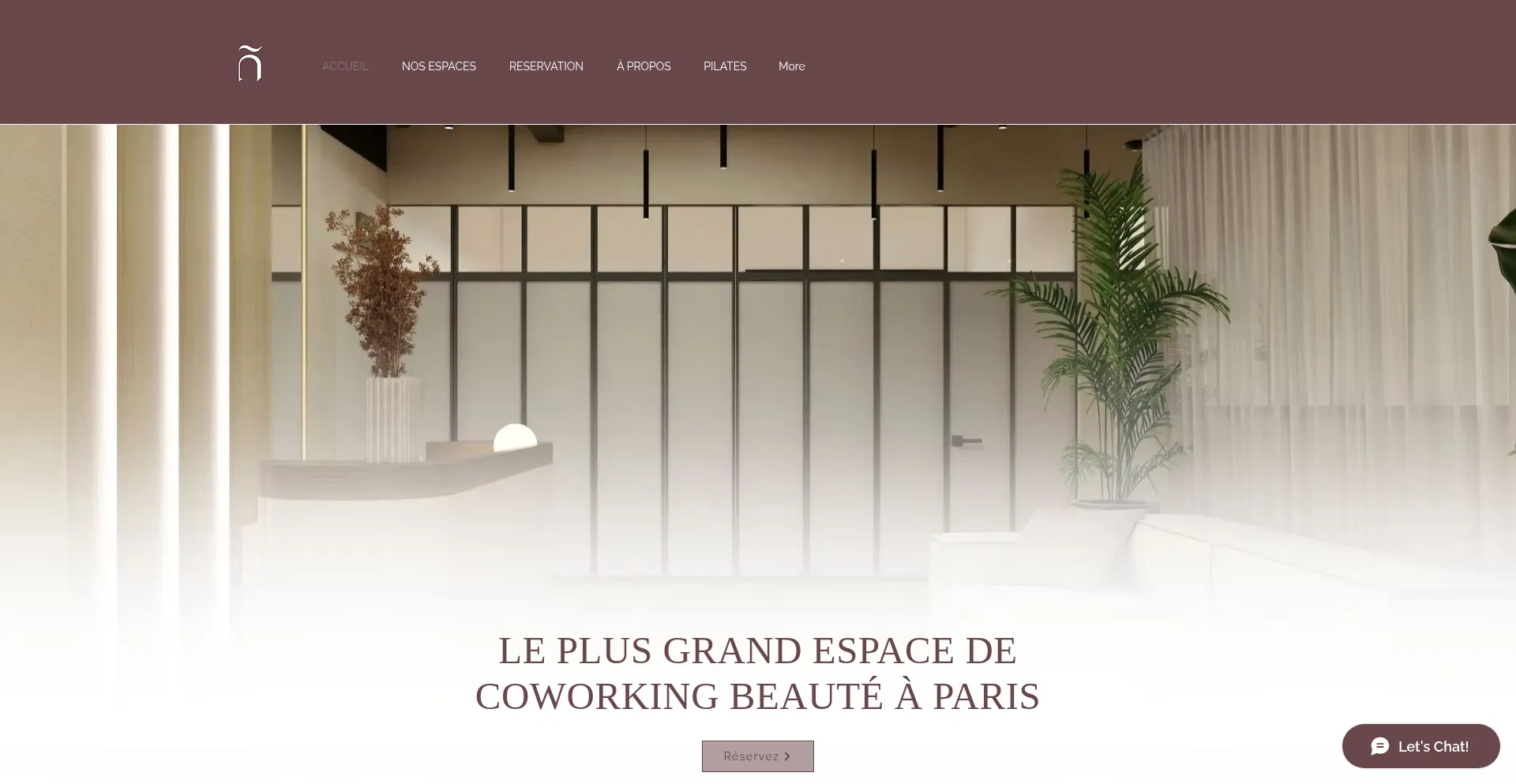Website screenshot of Nomeia.fr