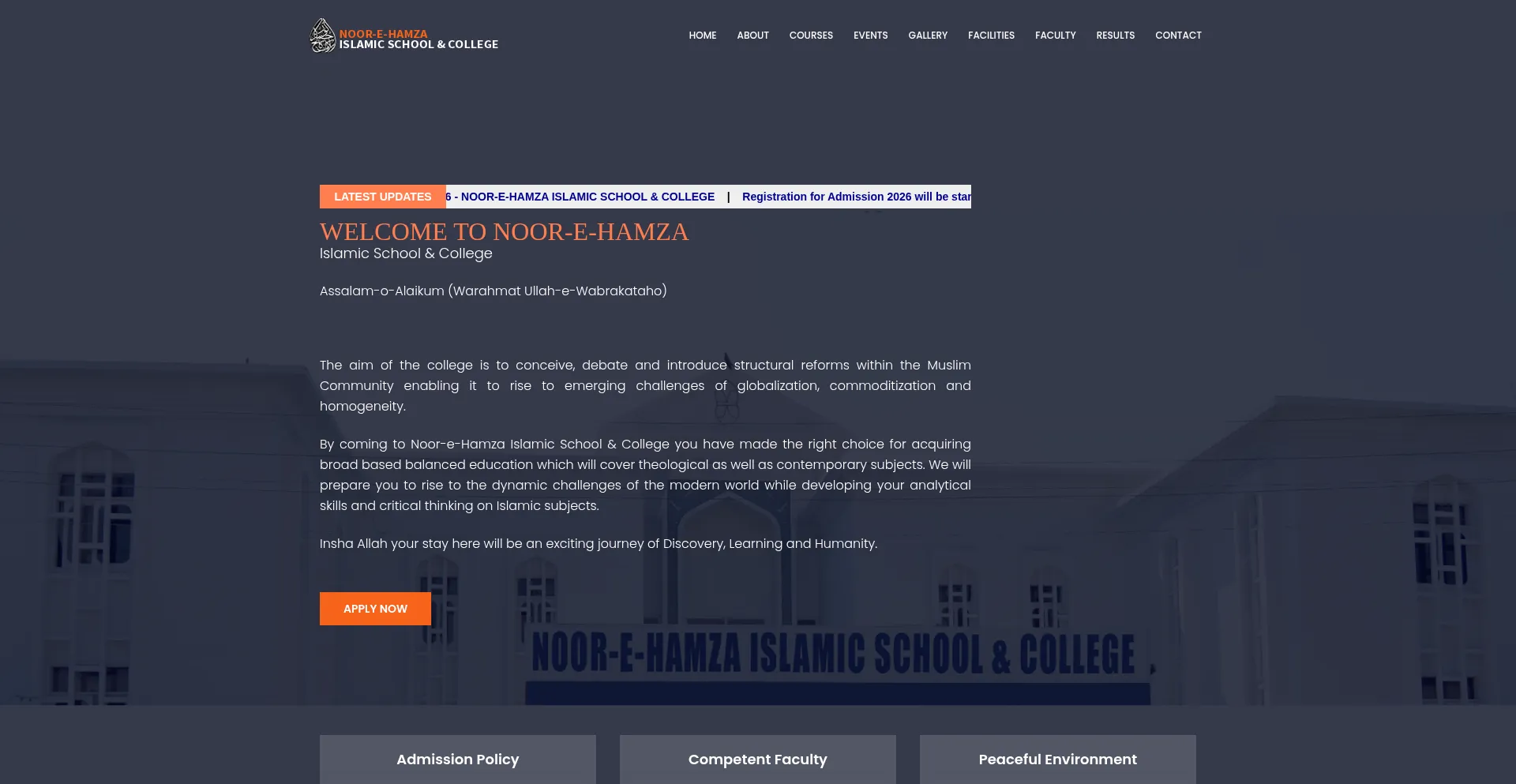Noorehamza.edu.pk
