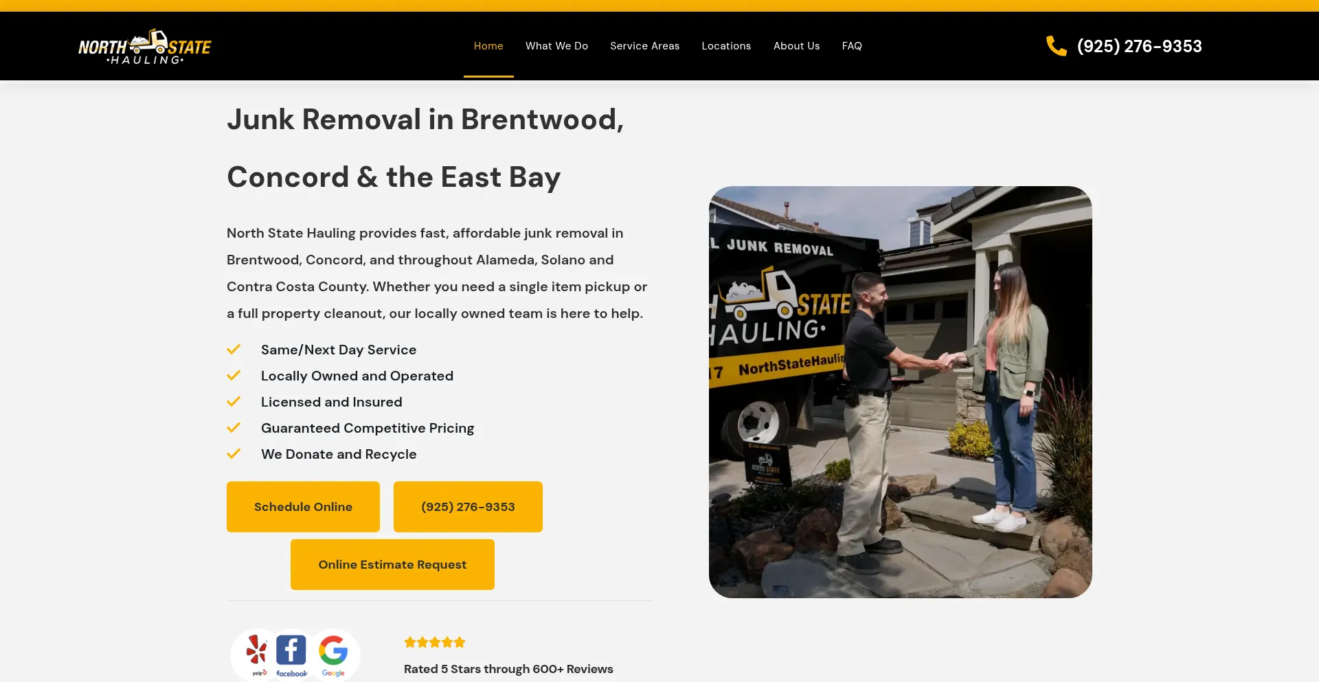 ¿És Seguro y Confiable Northstatehauling.com?