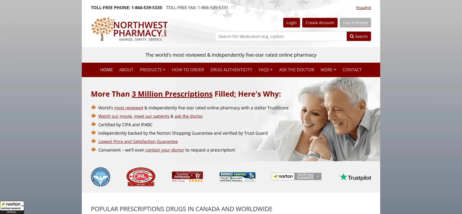 Northwestpharmcy.com