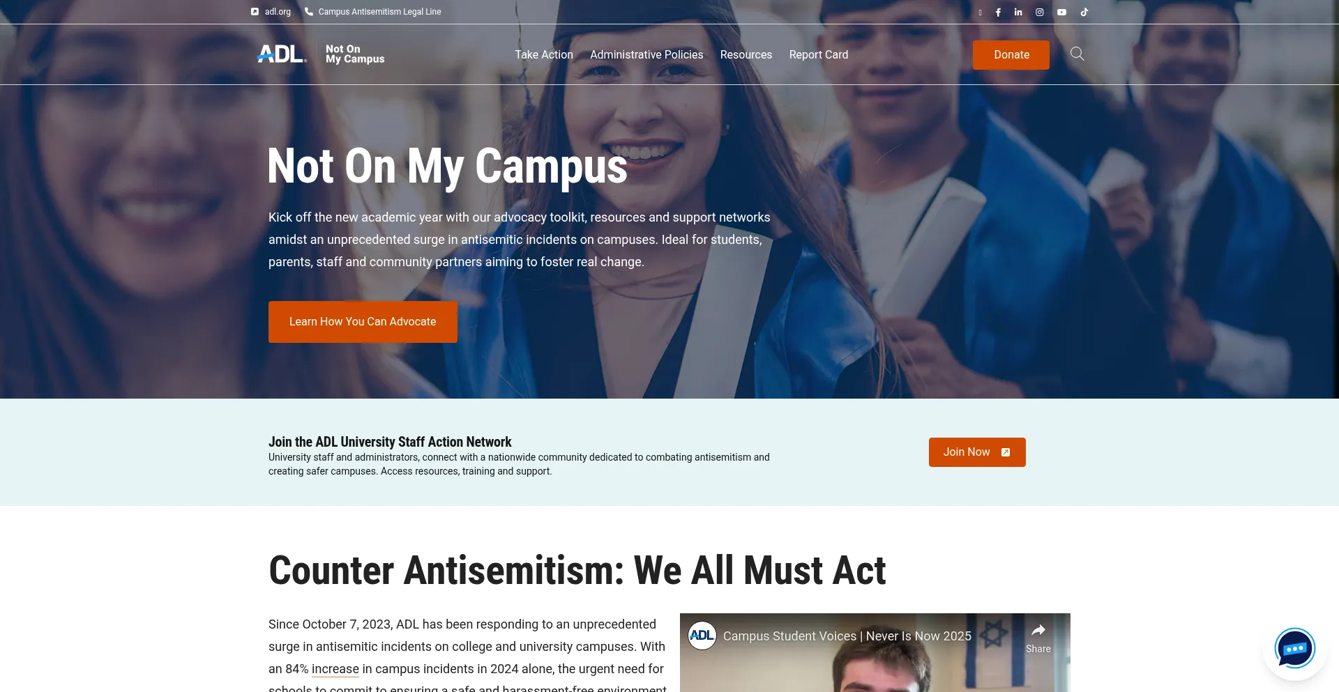 Notoleranceforantisemitism.adl.org