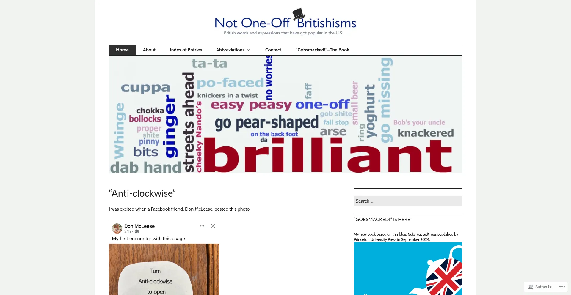 Notoneoffbritishisms.com