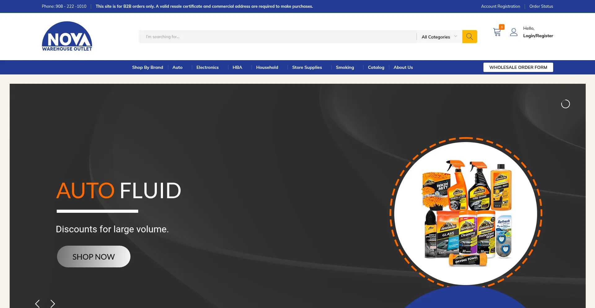 Novadistributors.com