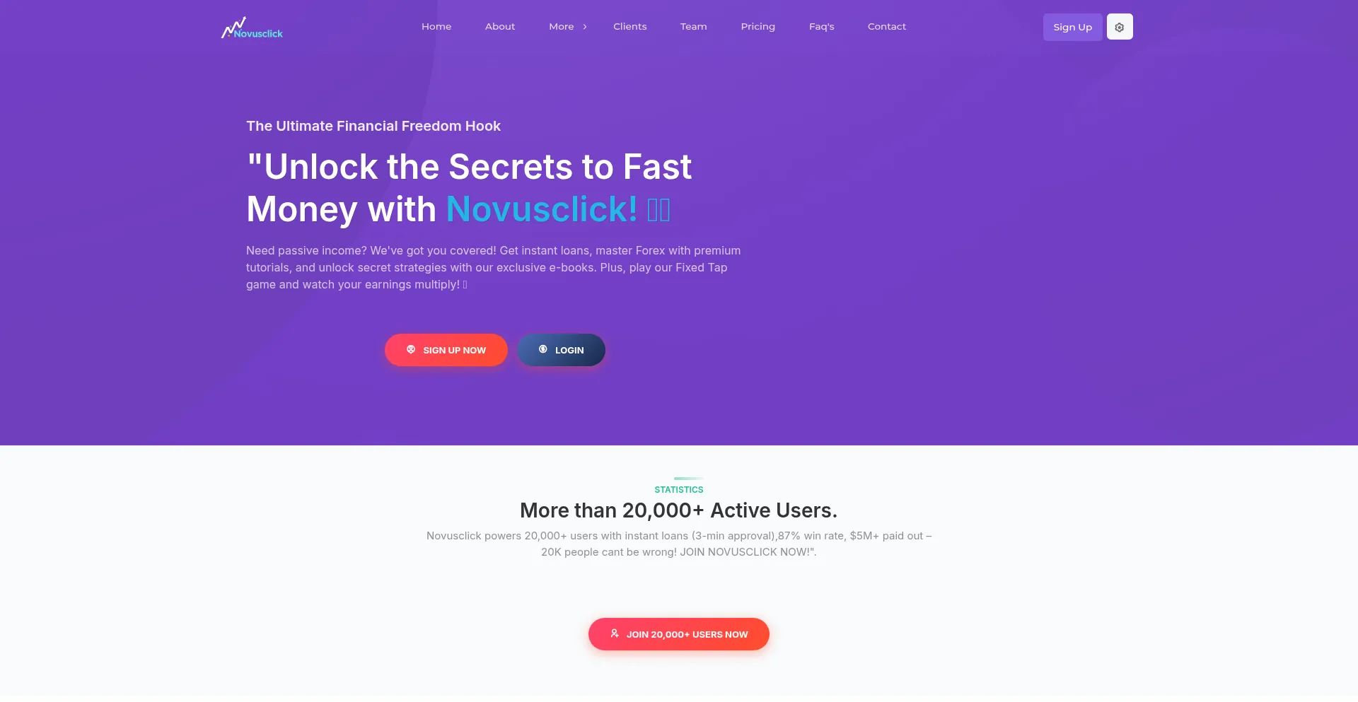 ¿És Seguro y Confiable Novusclick.com?