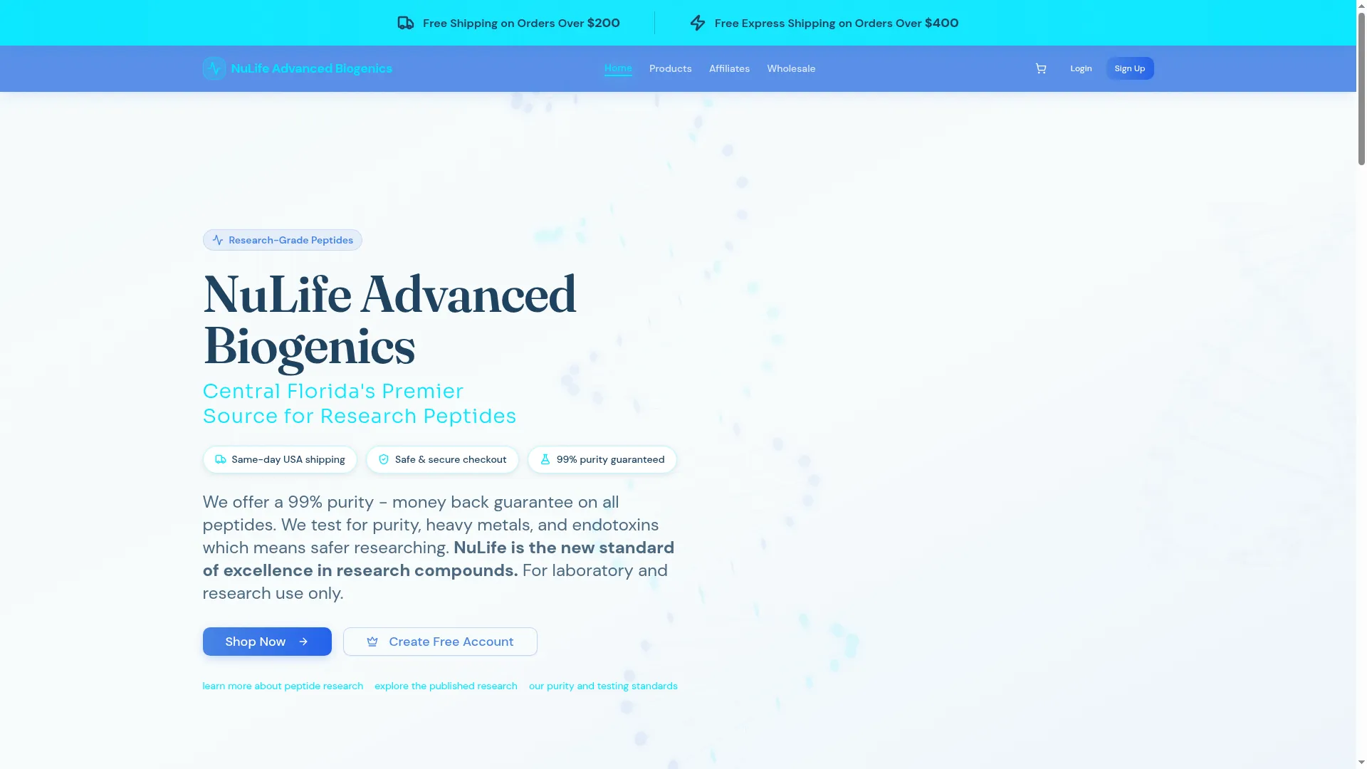 Nulifeadvancedbiogenics.com