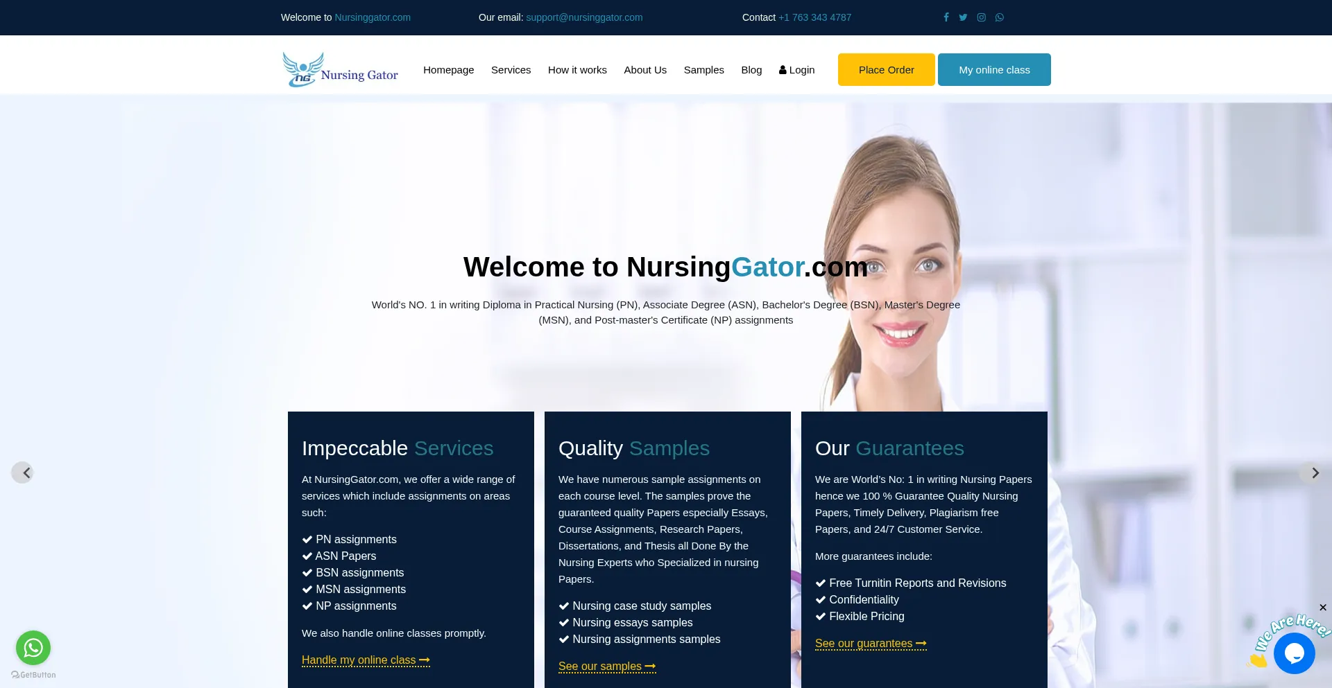 ¿És Seguro y Confiable Nursinggator.com?