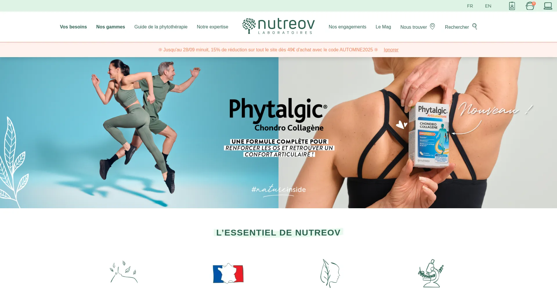 Nutreov.com Screenshot