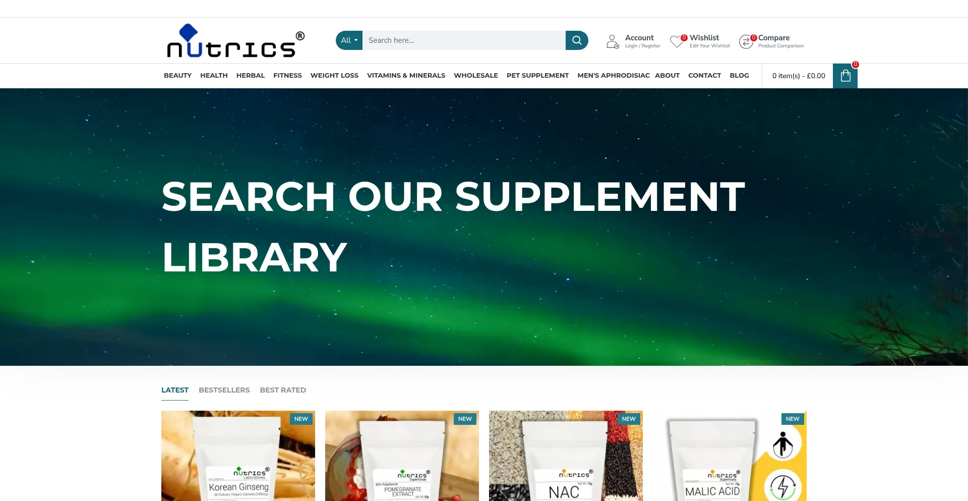Nutrics.co.uk