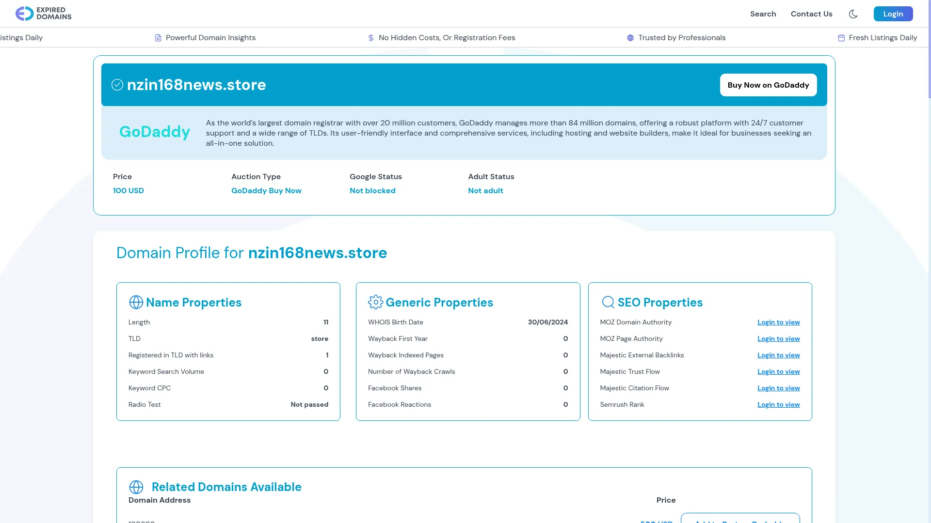 Nzin168news.store