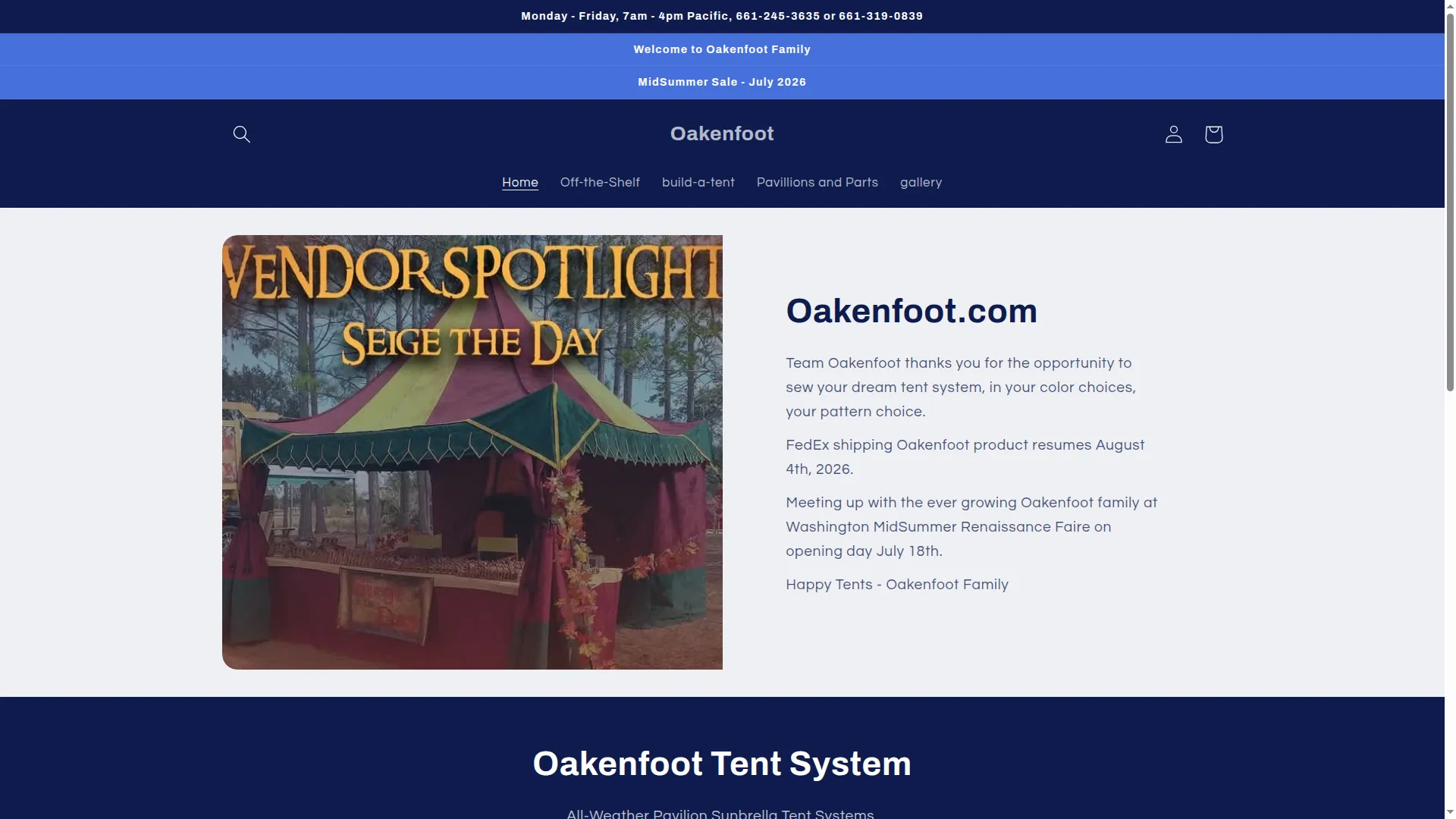 Oakenfoot.com