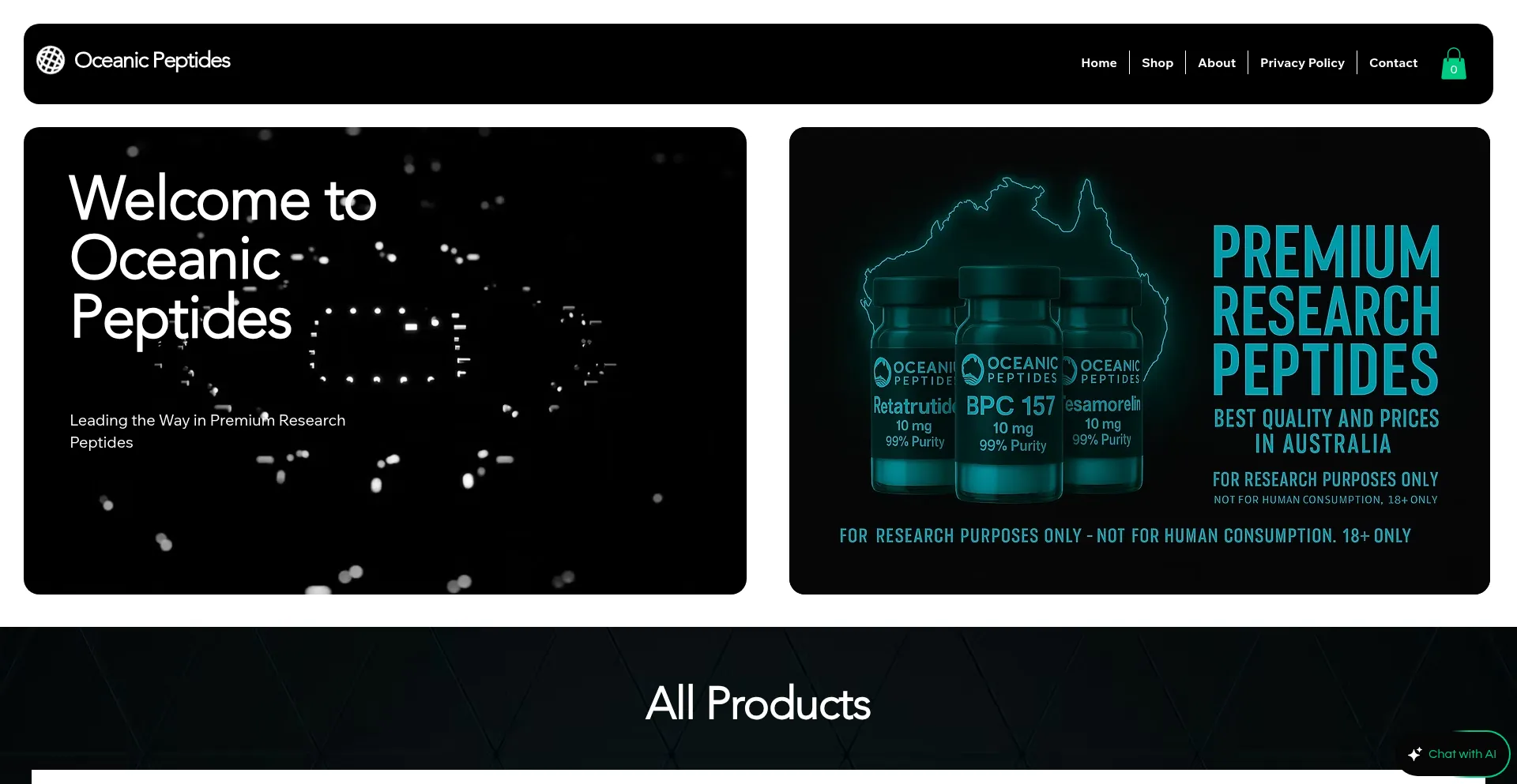 Oceanicpeptides.com