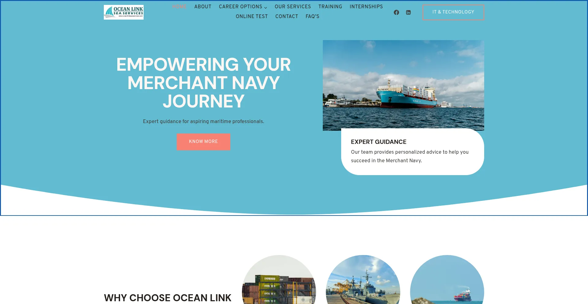 Oceanlinkseaservices.com