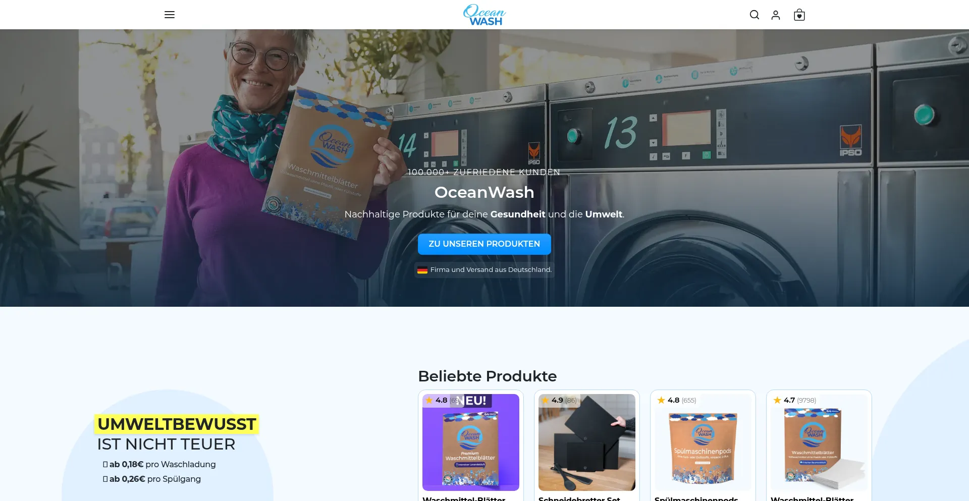 ¿És Seguro y Confiable Oceanwash.de?