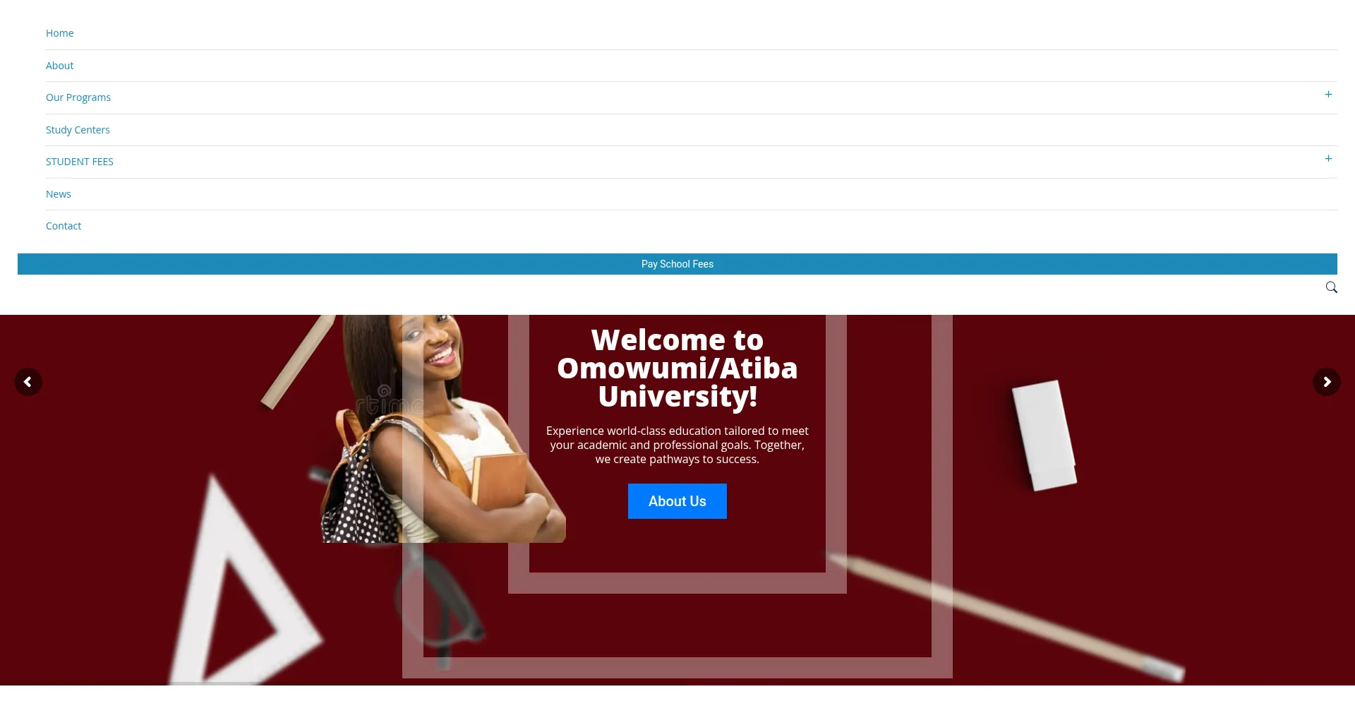 Website screenshot of Ocesedu.com
