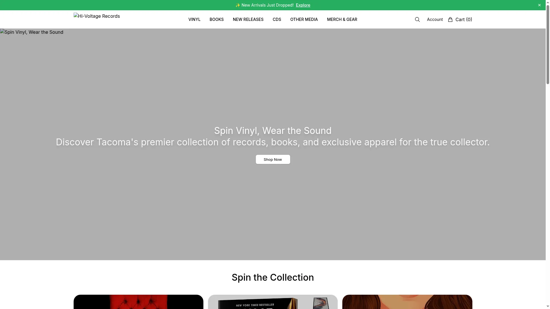Officialhivoltagerecords.shop
