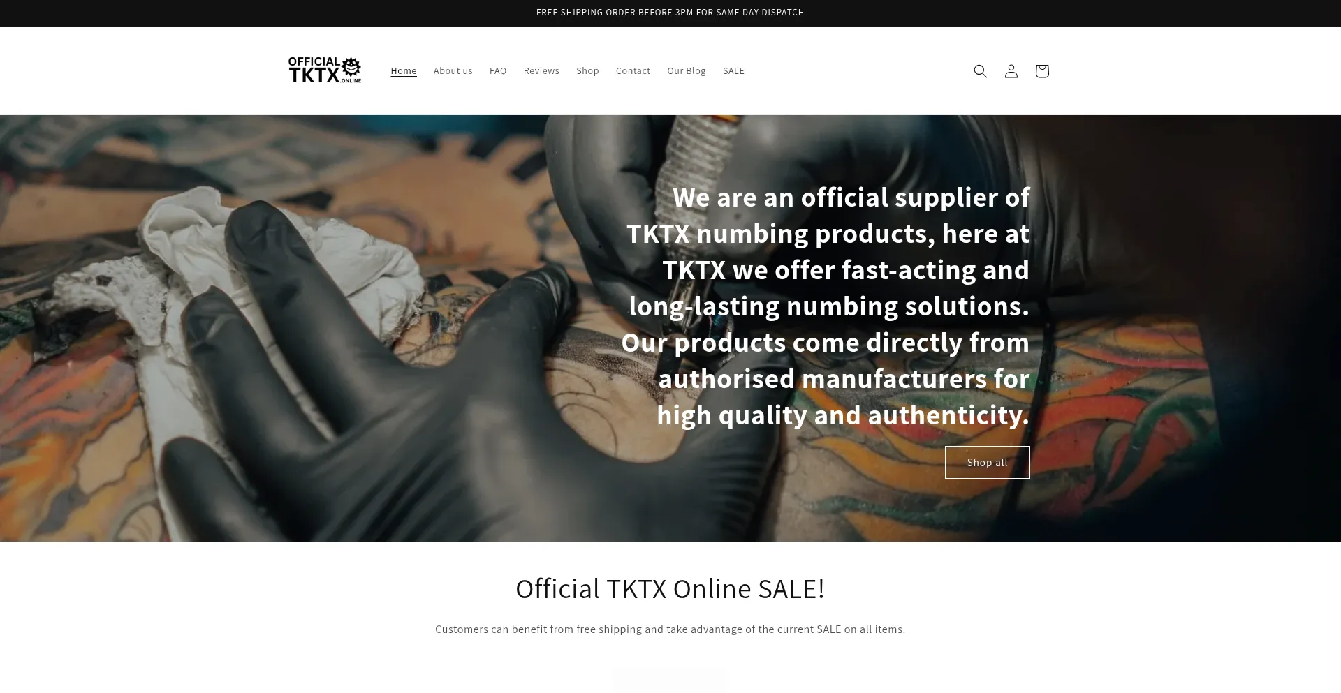 ¿És Seguro y Confiable Officialtktx.online?